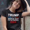 Stand By Your Man Trump 2024 American Flag Shirt