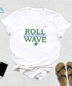 Tulane Green Wave Nike roll wave wrought iron shirt