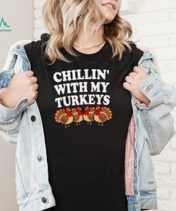 Turkeys Thanksgiving Pilgrim Holiday T Shirt