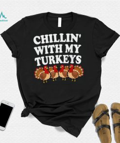 Turkeys Thanksgiving Pilgrim Holiday T Shirt