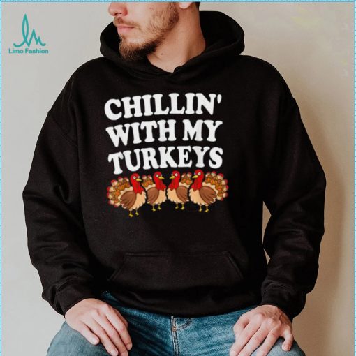 Turkeys Thanksgiving Pilgrim Holiday T Shirt