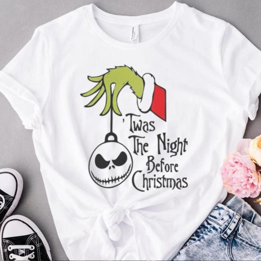 Twas The Night Before Christmas, Nightmare Before Christmas Shirt copy
