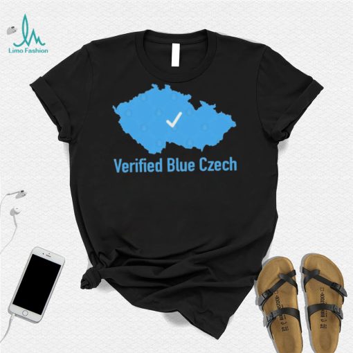 Twitter Verified Blue Czech $8 Shirt