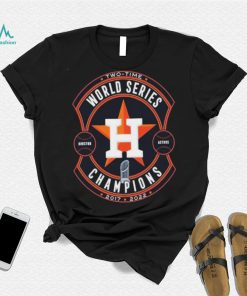 Two Time Houston Astros World Series Champions 2017, 2022 Shirt