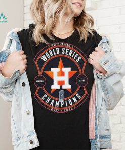 Two Time Houston Astros World Series Champions 2017, 2022 Shirt