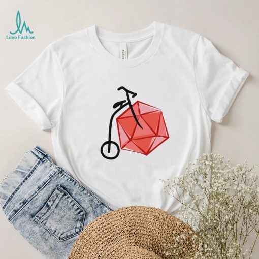 Twogether Studios Keith Baker D20 bike art shirt