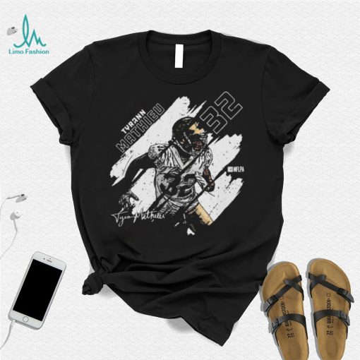 Tyrann Mathieu New Orleans Saints Stripes Signature Shirt
