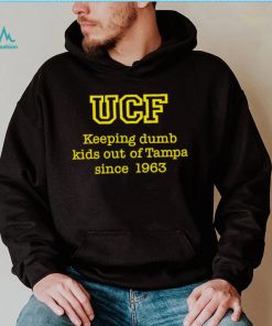 UCF keeping dumb kids out of Tampa 1963 retro shirt