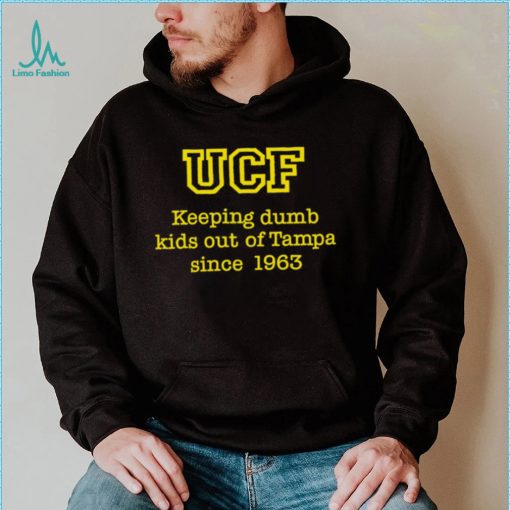 UCF keeping dumb kids out of Tampa 1963 retro shirt