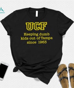 UCF keeping dumb kids out of Tampa 1963 retro shirt