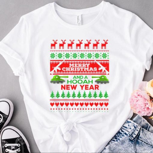 Ugly Christmas T Shirt Military Ugly Christmas Sweater Army