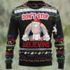 Satan Claus DJ Ugly Christmas Sweater, Xmas Sweatshirt