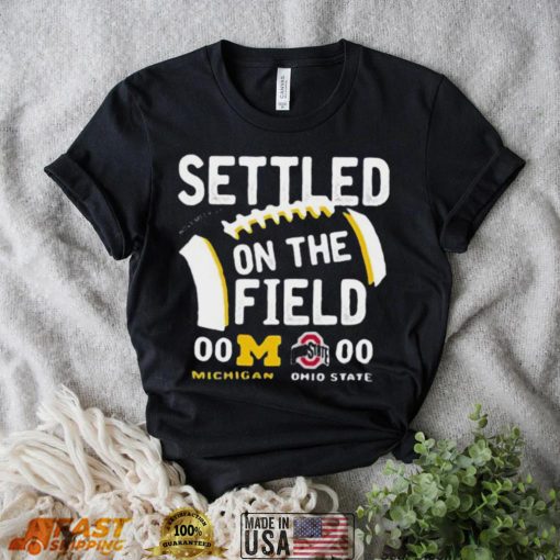 University Of Michigan Football Settled On The Field Shirt