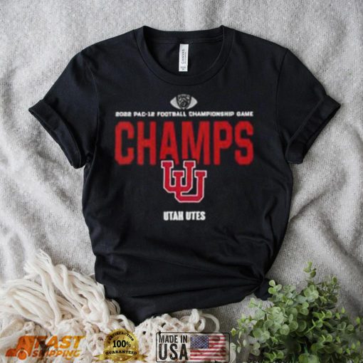Utah Utes 2022 Conference Pac 12 Champions T shirt