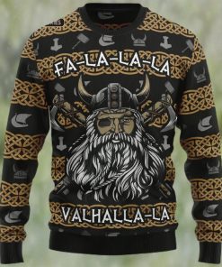 Valhalla La La La Ugly Christmas Sweater, Xmas Sweatshirt