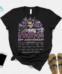 Vikings 62nd Anniversary 1960 – 2022 Thank You