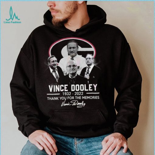 Vince Dooley 1932 – 2022 Thank You For The Memories T Shirt