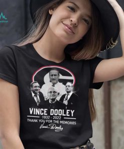 Vince Dooley 1932 – 2022 Thank You For The Memories T Shirt