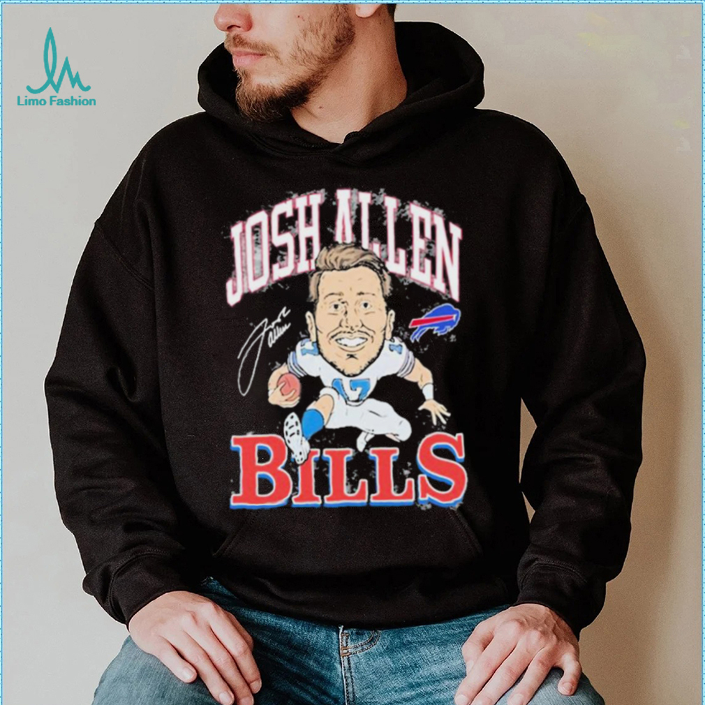 Vintage 17 Josh Allen Buffalo Bills Signature Shirt - Limotees