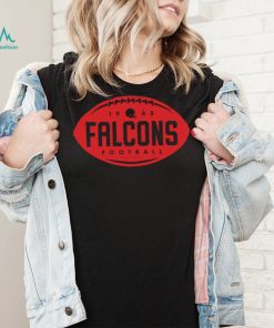 Vintage Football Shape Atlanta Falcons T Shirt