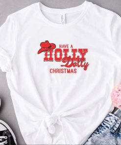 Vintage Holly Dolly Christmas T Shirt Dolly Parton Christmas Funny Gift