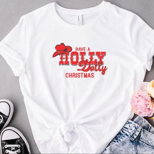 Vintage Holly Dolly Christmas T Shirt Dolly Parton Christmas Funny Gift