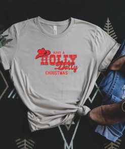 Vintage Holly Dolly Christmas T Shirt Dolly Parton Christmas Funny Gift