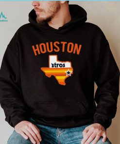 Vintage Houston Astros Baseball Team City Map Navy Sweatshirt