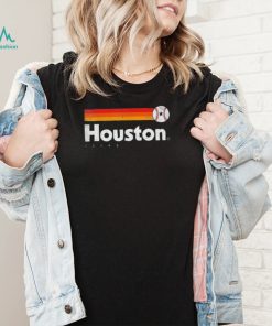 Vintage Houston Love Baseball Strong Vintage Stripes 2022 Shirt
