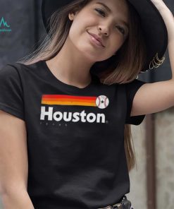 Vintage Houston Love Baseball Strong Vintage Stripes 2022 Shirt