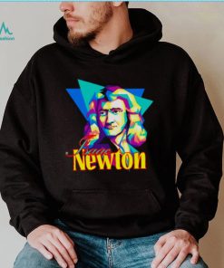 Vintage Isaac Newton Digital Portrait shirt