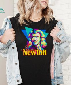 Vintage Isaac Newton Digital Portrait shirt