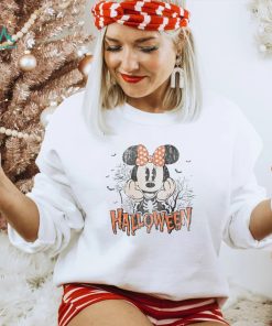 Vintage Mickey Disney Halloween T shirt Minnie Comfort Color1