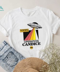 Warning active UFO on site operation candice t shirt