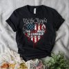 We The People Red Wave Republican Is Coming 2024 Election Heart USA Flag Shirt
