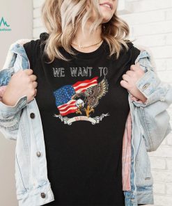 We Went To 54 States Eagles flag America President Biden T Shirt