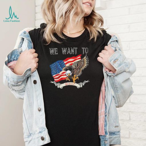 We Went To 54 States Eagles flag America President Biden T Shirt