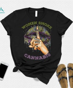 Weed Lips Not Today Bitch Cannabis , Women Smoking Shirt