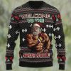 Stop Looking At My Cock Ugly Christmas Sweater, Xmas Sweatshirt