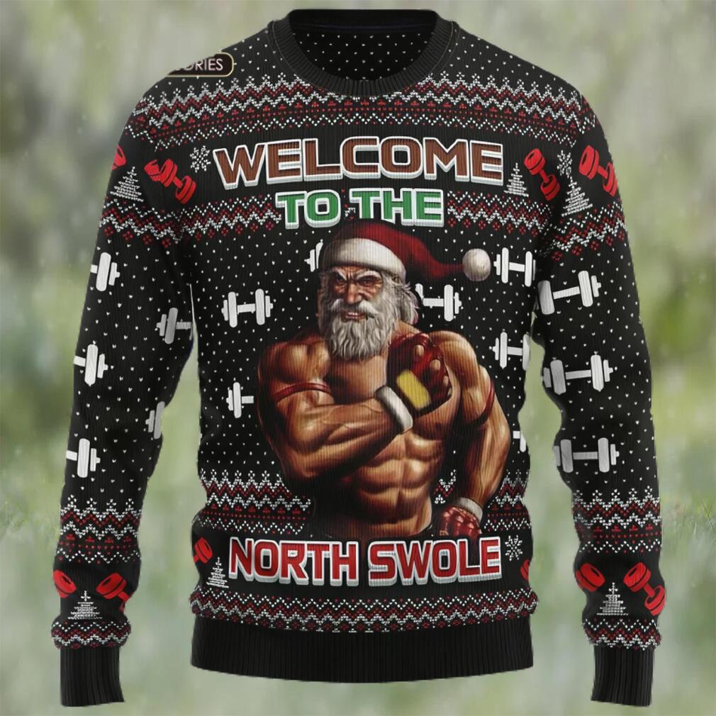 North swole hot sale christmas sweater