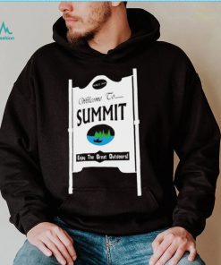 Welcome to Summit enjoy the great outdoors shirt