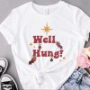 Well hung Christmas t shirt