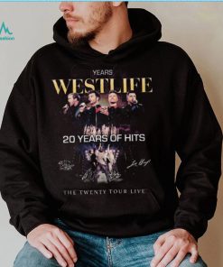 Westlife 20 Years Of Hits The Twenty Tour Live T Shirt