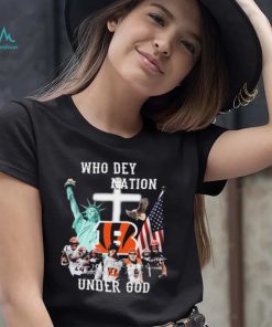 Who Dey Nation Cincinnati Bengals Super Bowl Champions Under God Shirt