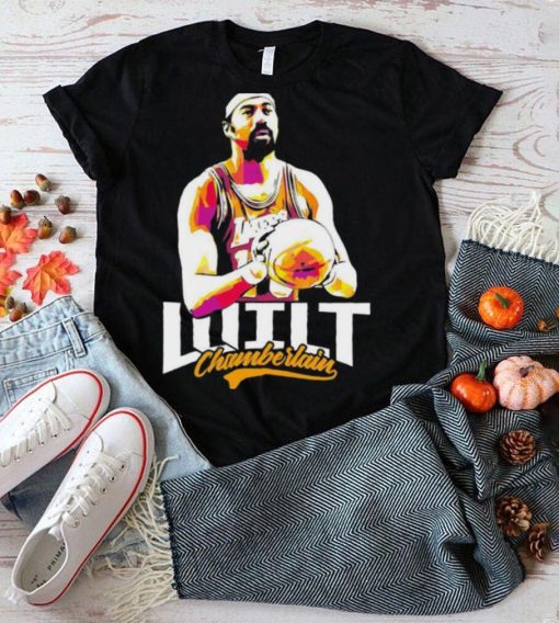 Wilt Chamberlain Los Angeles Lakers Basketball Shirt