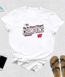 Wisconsin Badgers 2022 Big 10 Women’s Volleyball Regular Season Champions T Shirt