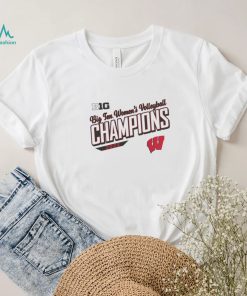 Wisconsin Badgers 2022 Big 10 Women’s Volleyball Regular Season Champions T Shirt
