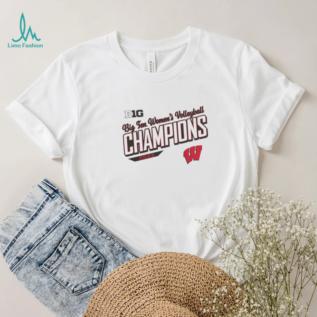 Wisconsin Badgers 2022 Big 10 Women’s Volleyball Regular Season Champions T Shirt Wisconsin Badgers 2022 Big 10 Women’s Volleyball Regular Season Champions T Shirt