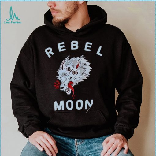 Wolf Rebel Moon 1886 logo shirt