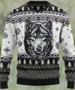 Wolf Ugly Christmas Sweater Sweatshirt